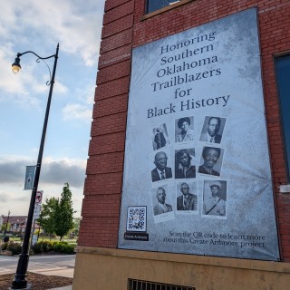Black Trailblazers of Southern Oklahoma banner project